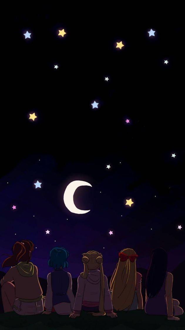 Moda Wallpaper Noite Sailor Moon