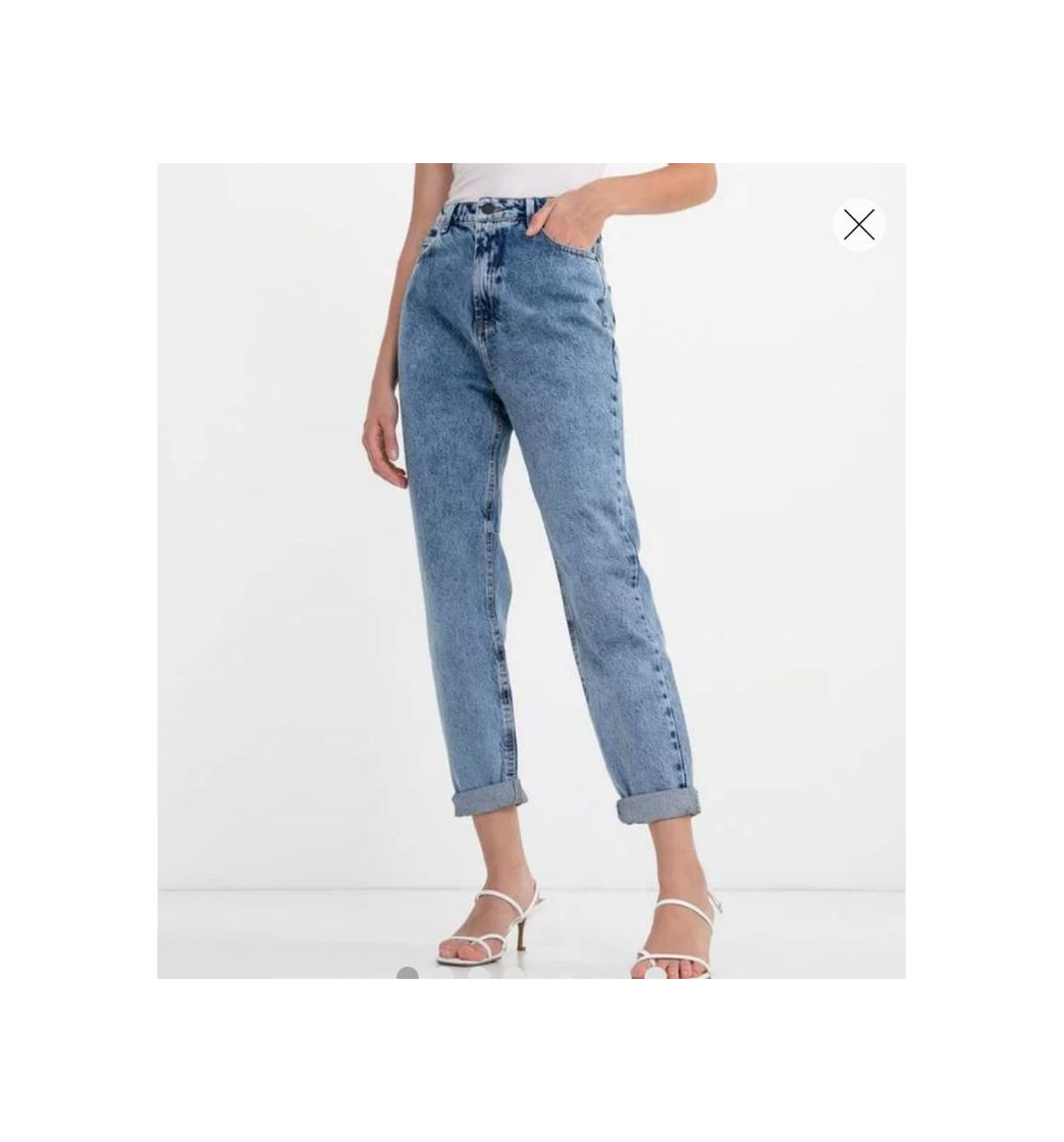 Moda Calça mom jeans