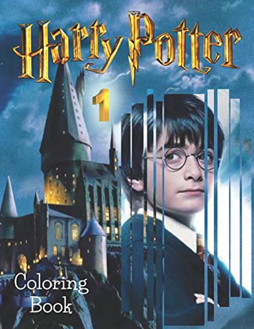 Book Harry Potter Coloring Book 1: With the coloring pages of Harry Potter