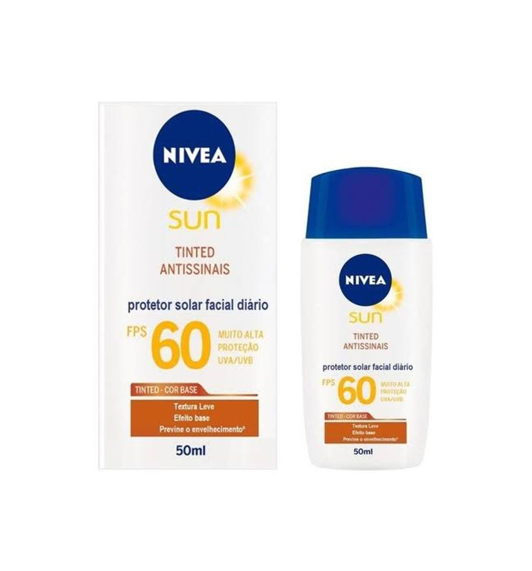 Product Protetor Solar Facial Nivea Sun Toque Seco Antissinais FPS60 50ml