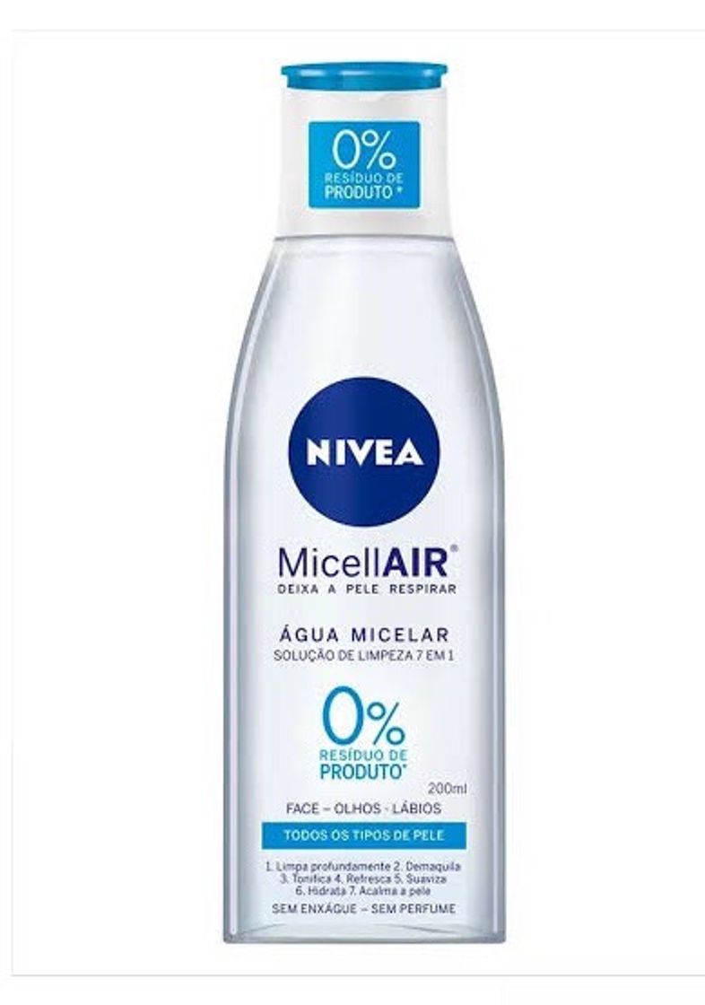 Product Água Micelar Nivea MicellAIR Solução de Limpeza 7 em 1 200ml