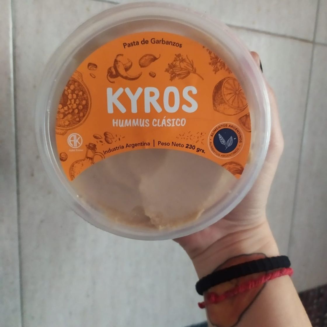 Moda Hummus de “kyros”