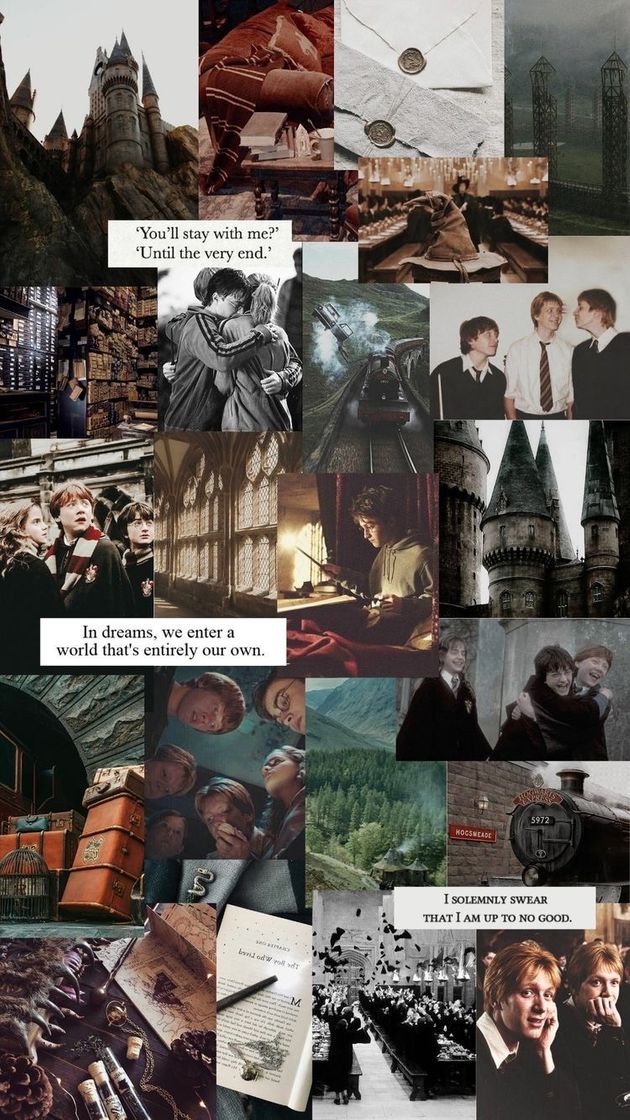 Moda Harry Potter wallpaper aesthetic 