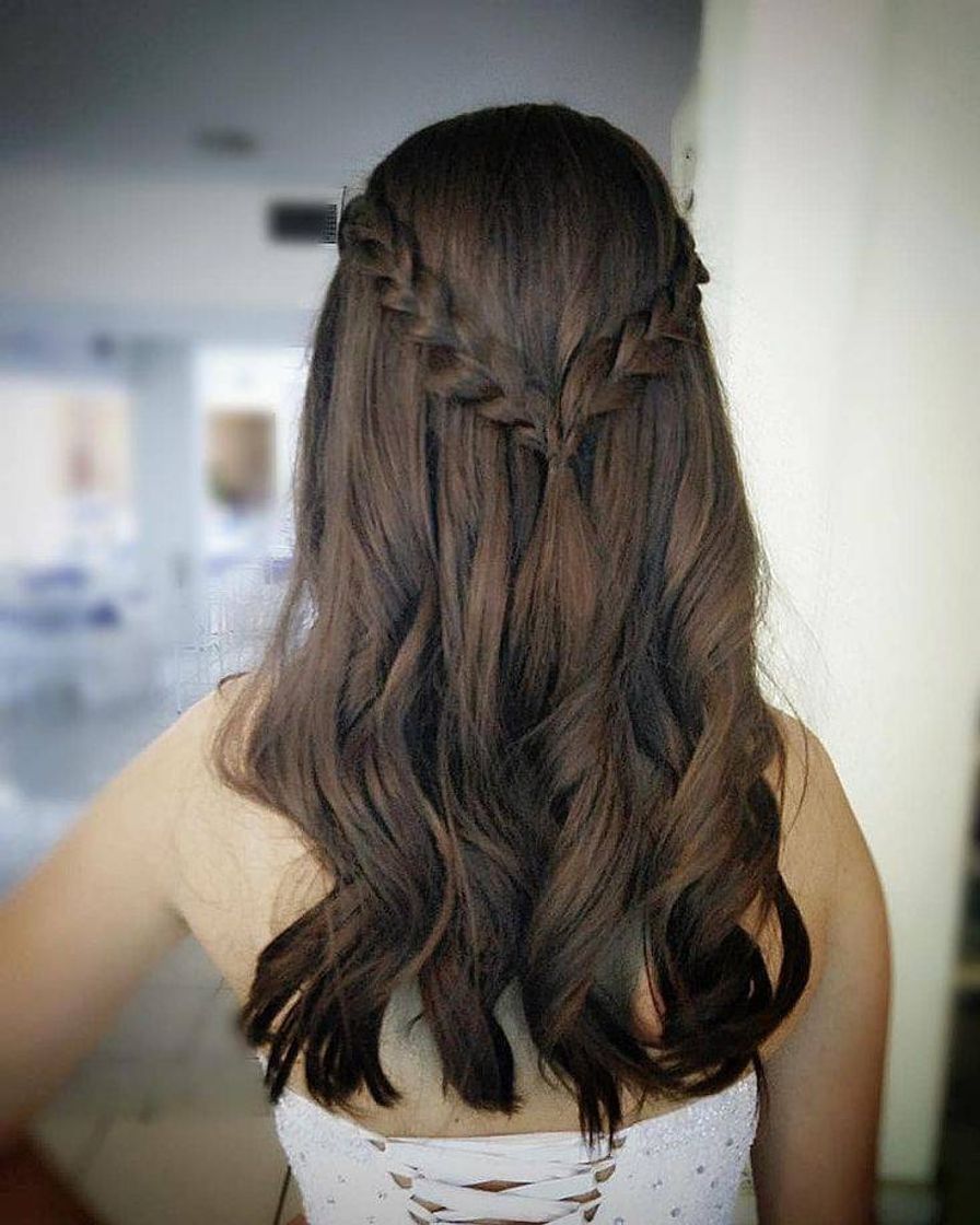 Moda Penteado fácil 💗