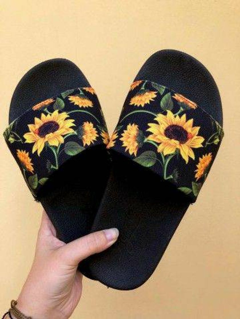 Fashion Chinelo slide Girassol 