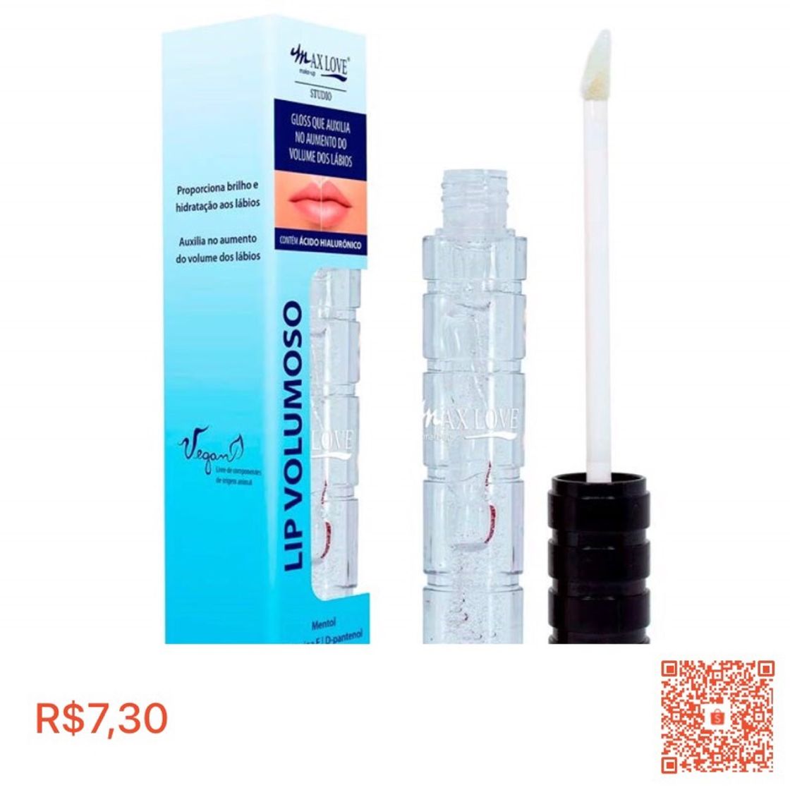 Moda Gloss lip volumoso