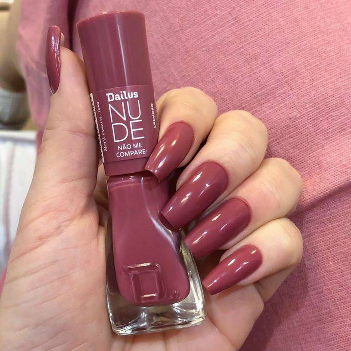 Moda unhas nude 