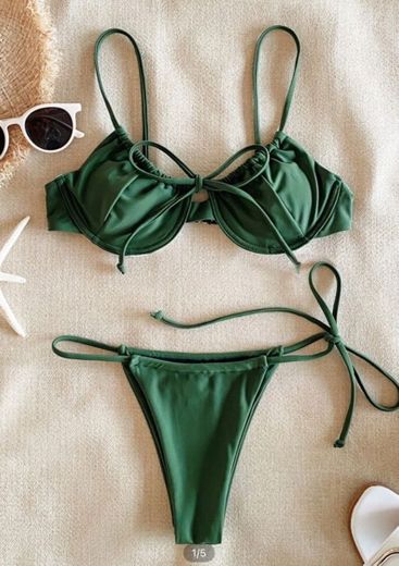 Bikini shein verde