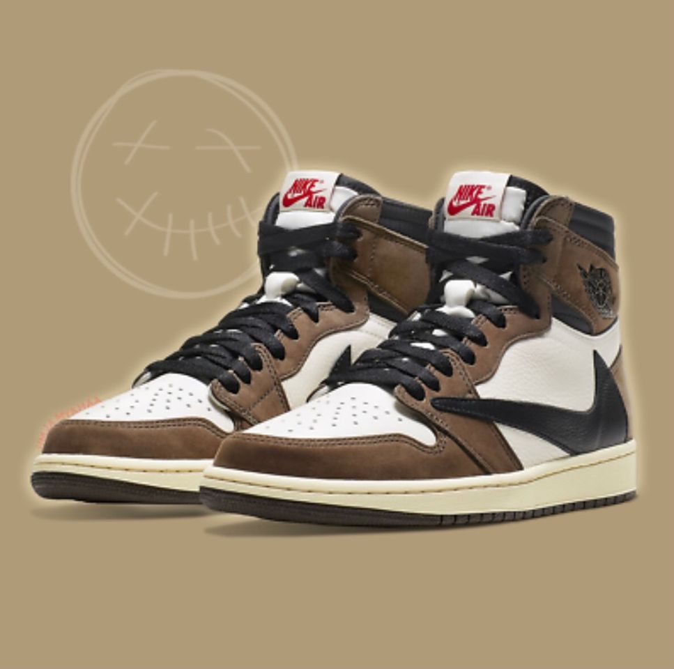 Fashion Air Jordan 1 Retro Hight "Travis Scott"