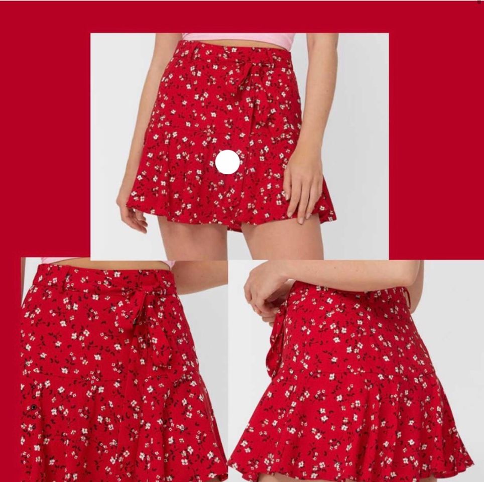 Fashion Skort fluida estampada - Moda de mujer