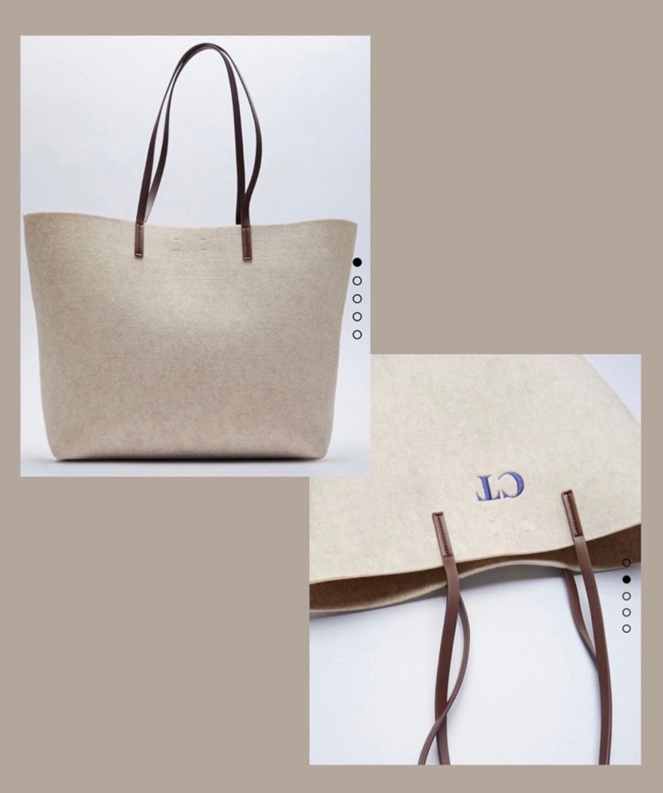 Fashion PERSONALIZABLE FELT TOTE BAG