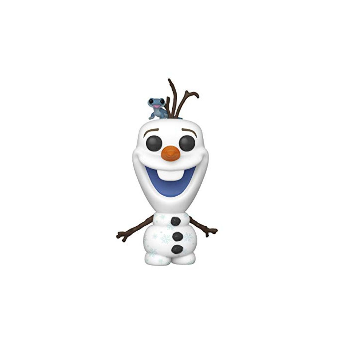 Social Funko- Pop Disney: Frozen 2-Olaf with Bruni Figura Coleccionable, Multicolor
