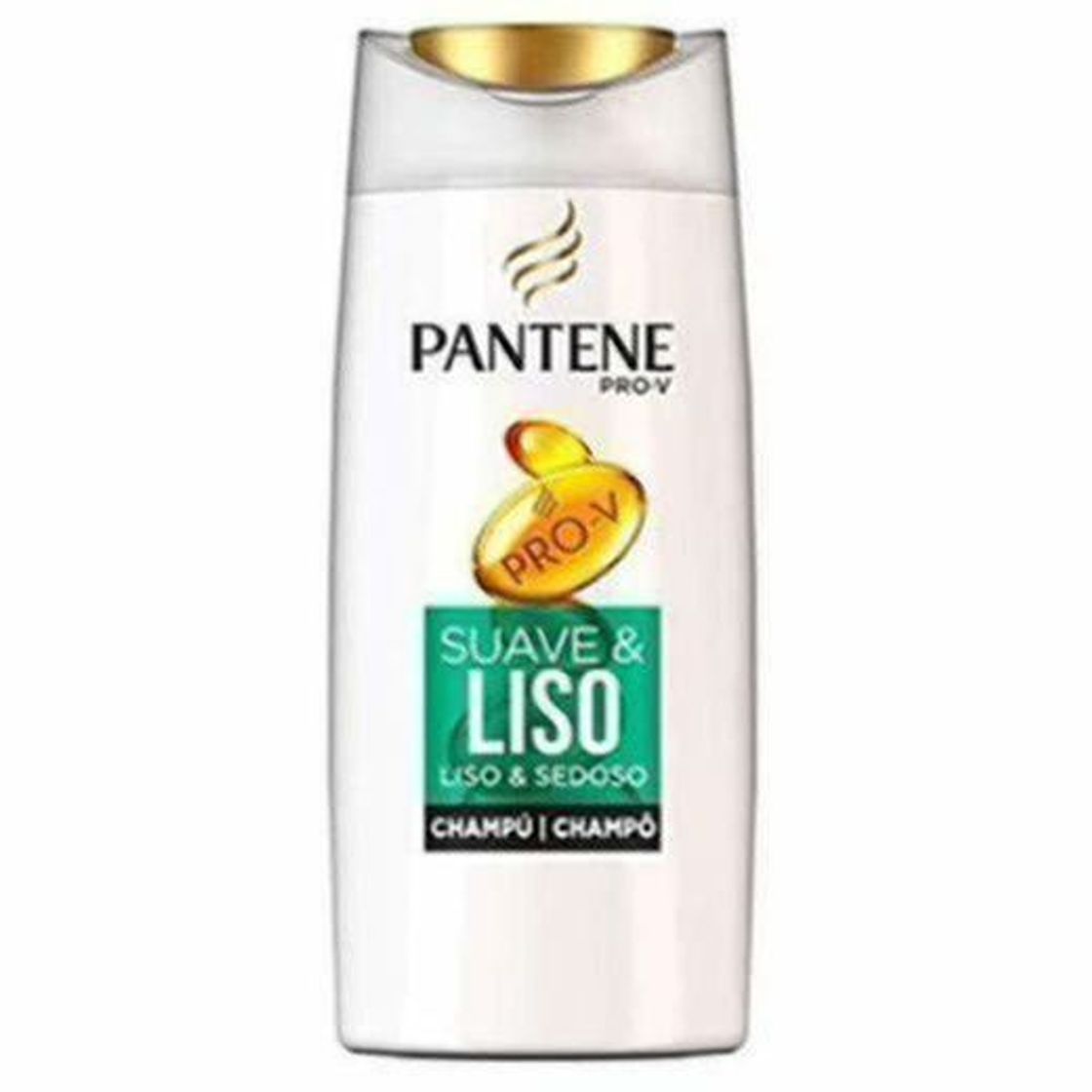 Social Pantene Suave y Liso Champú para Cabello con Tendencia al Encrespamiento