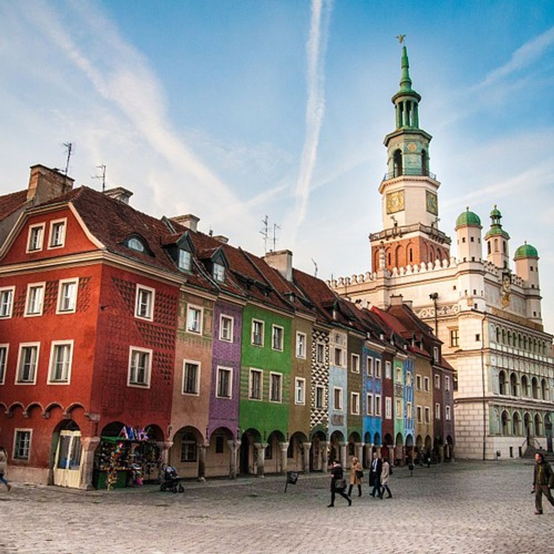 Lugares Plaza mayor de Poznan