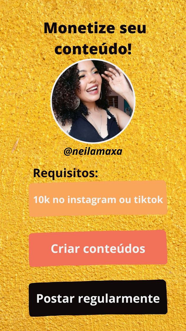 Monetize seu conteúdo 