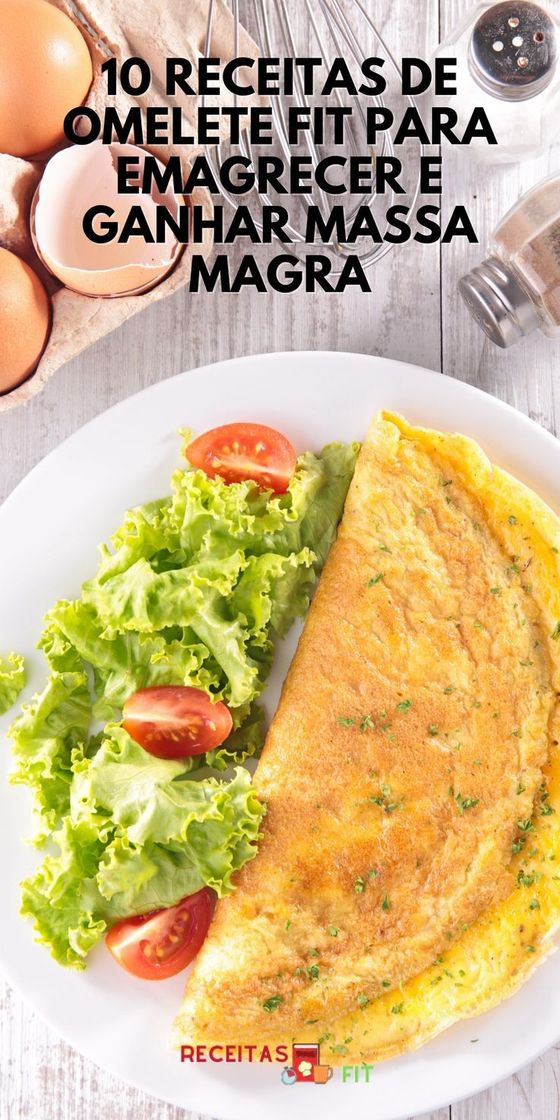 Social 10 Receitas de Omelete Fit  Para Emagrecer        