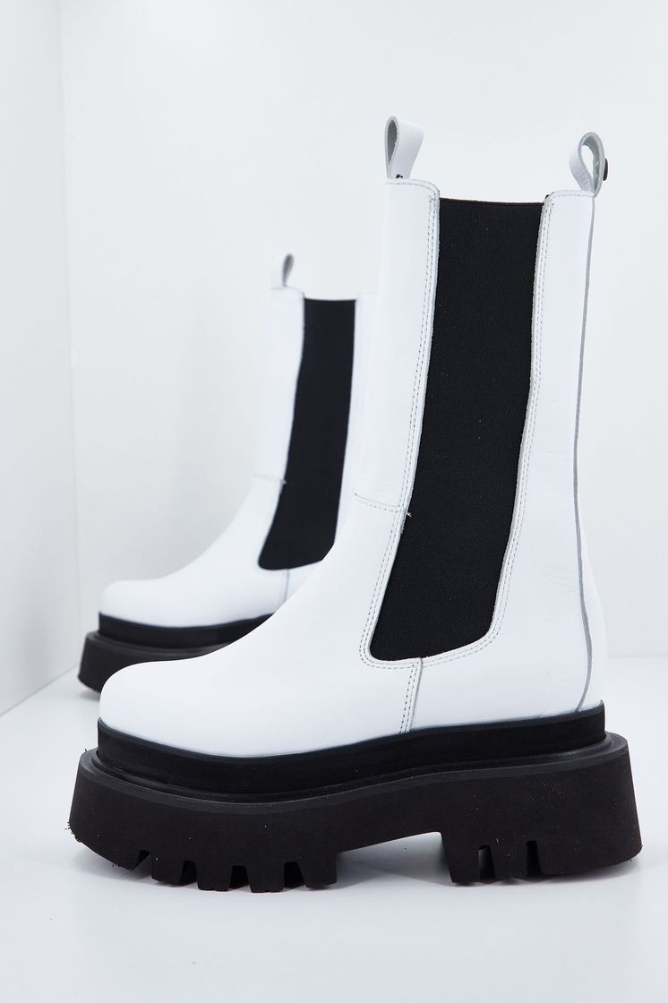 Moda Botas blancas cleveland 