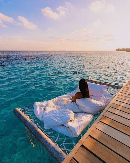 Um fim de tarde perfeito- Maldives