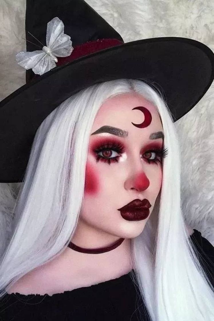 Moda 50 + sexy but scary halloween Makeup ideas 2019