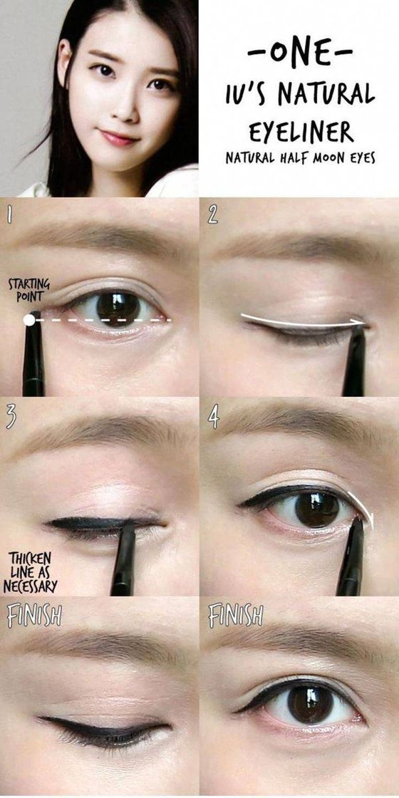 Fashion Tutorial delineado coreano