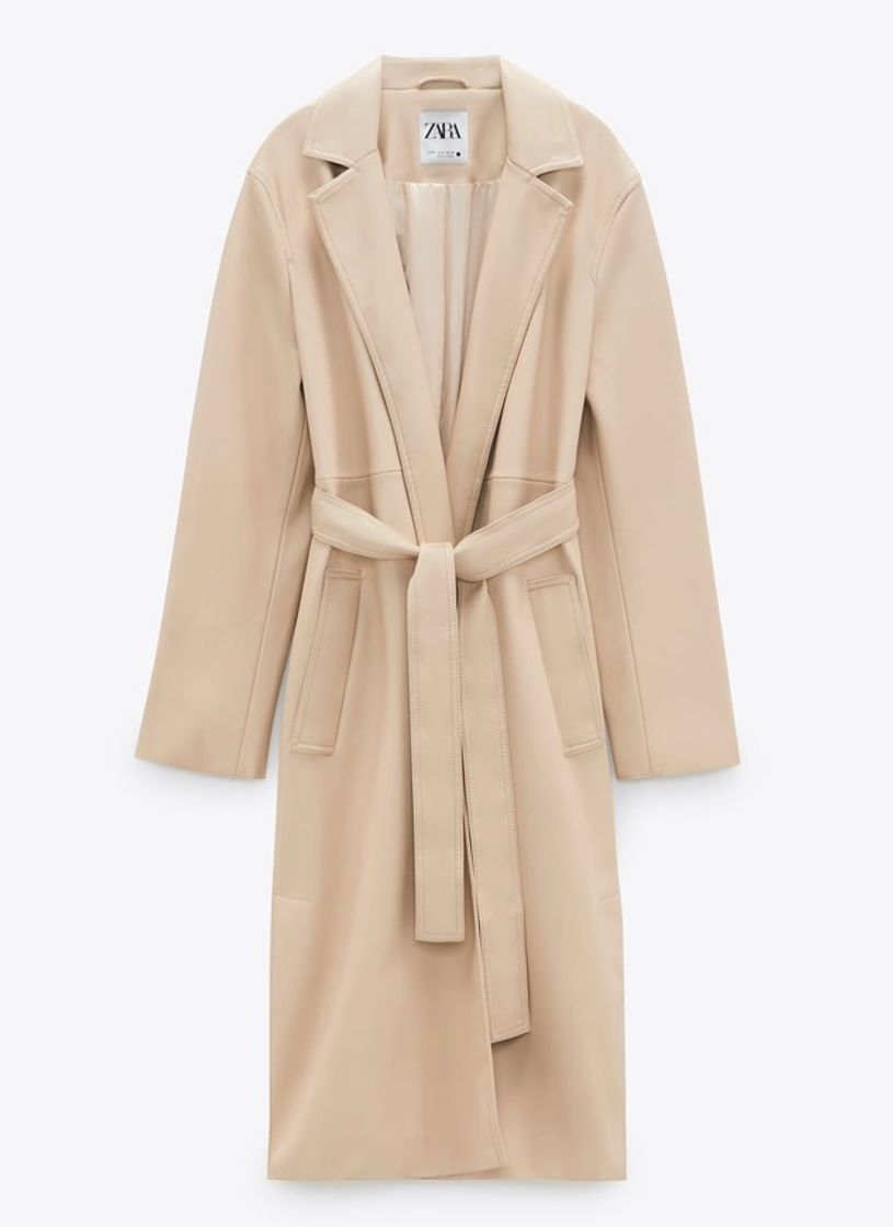 Fashion Trench efecto piel