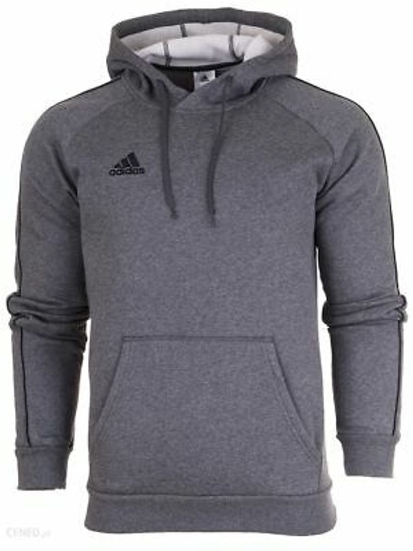 Fitness adidas Core18 Hoody Sudadera con Capucha, Hombre, Negro