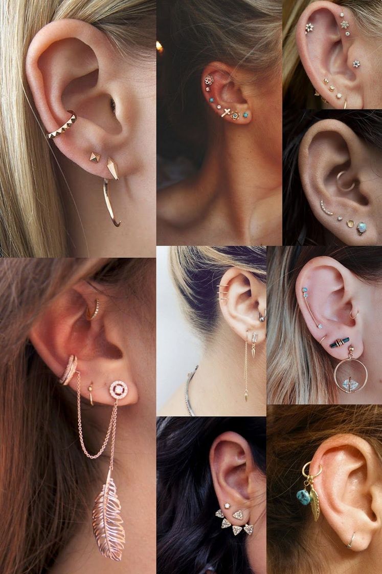 Fashion Piercing orelha 