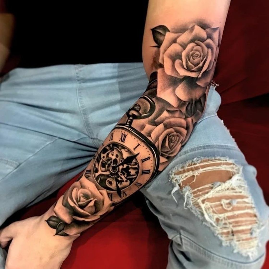 Fashion Tattoos masculino 