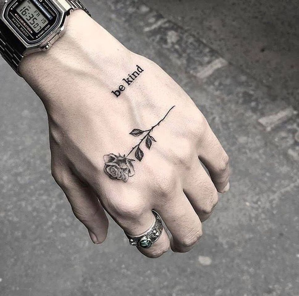 Fashion Tattoo masculina 