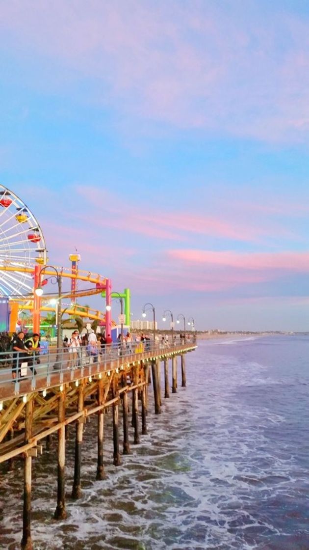 Lugar Los Angeles pier California 