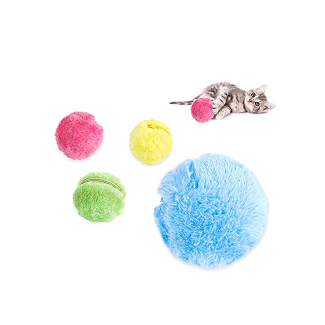 Productos Ruiting Magic Roller Ball,Bola para Mascotas de Rodillos Automática,Bola mágica para Perros