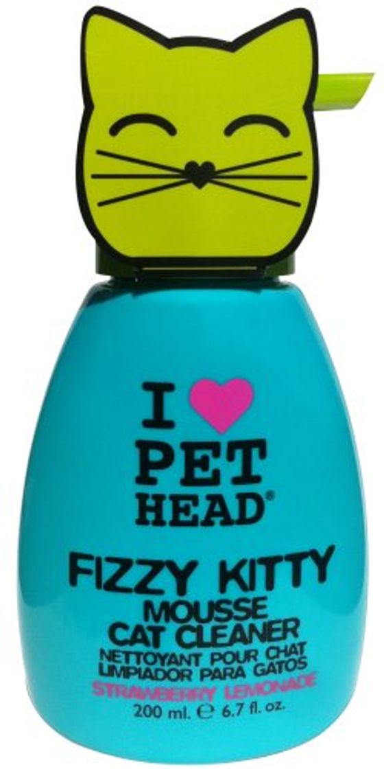 Productos Pet Head Fizzy kitty Limpiador para gatos