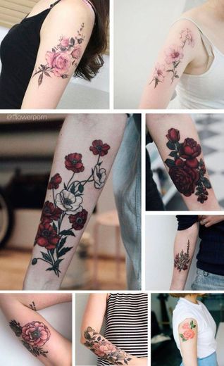 Inspiração De Tatuagem Botânica 