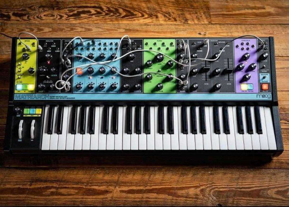 Social Moog Matriarch semi-modular Analog synthesizer launches
