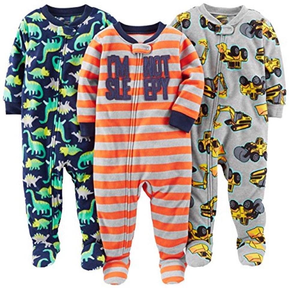 Fashion Simple Joys by Carter's pijama de forro polar suelto para bebés y