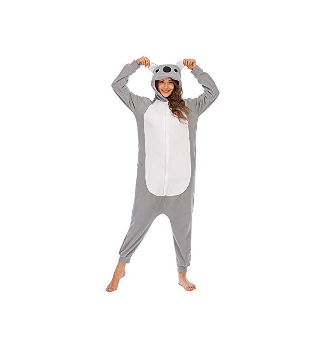 Fashion Pijamas de Animales Disfraces Onesie Animal para Adultos Mono Cosplay Pijama de