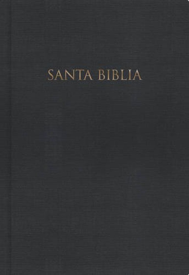 Book RVR 1960 Biblia para Regalos y Premios, negro tapa dura