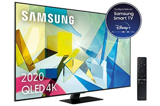 Samsung QLED 4K 2020 55Q80T - Smart TV de 55" con Resolución