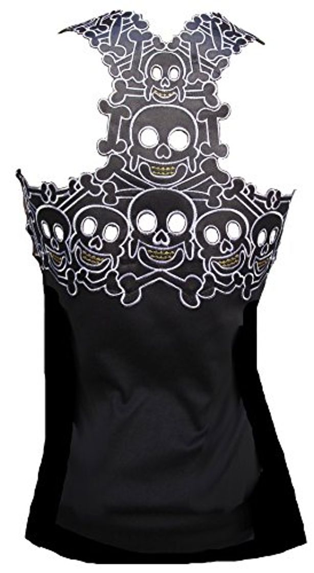 Moda d'Rockabilly Punk Rock Baby - Camiseta de tirantes para mujer, diseño de