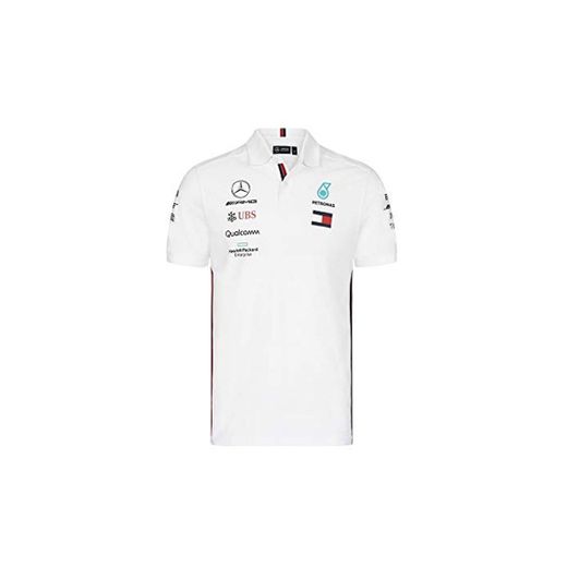 Mercedes AMG Petronas Motorsport 2019 F1™ Mens Polo Shirt White XL