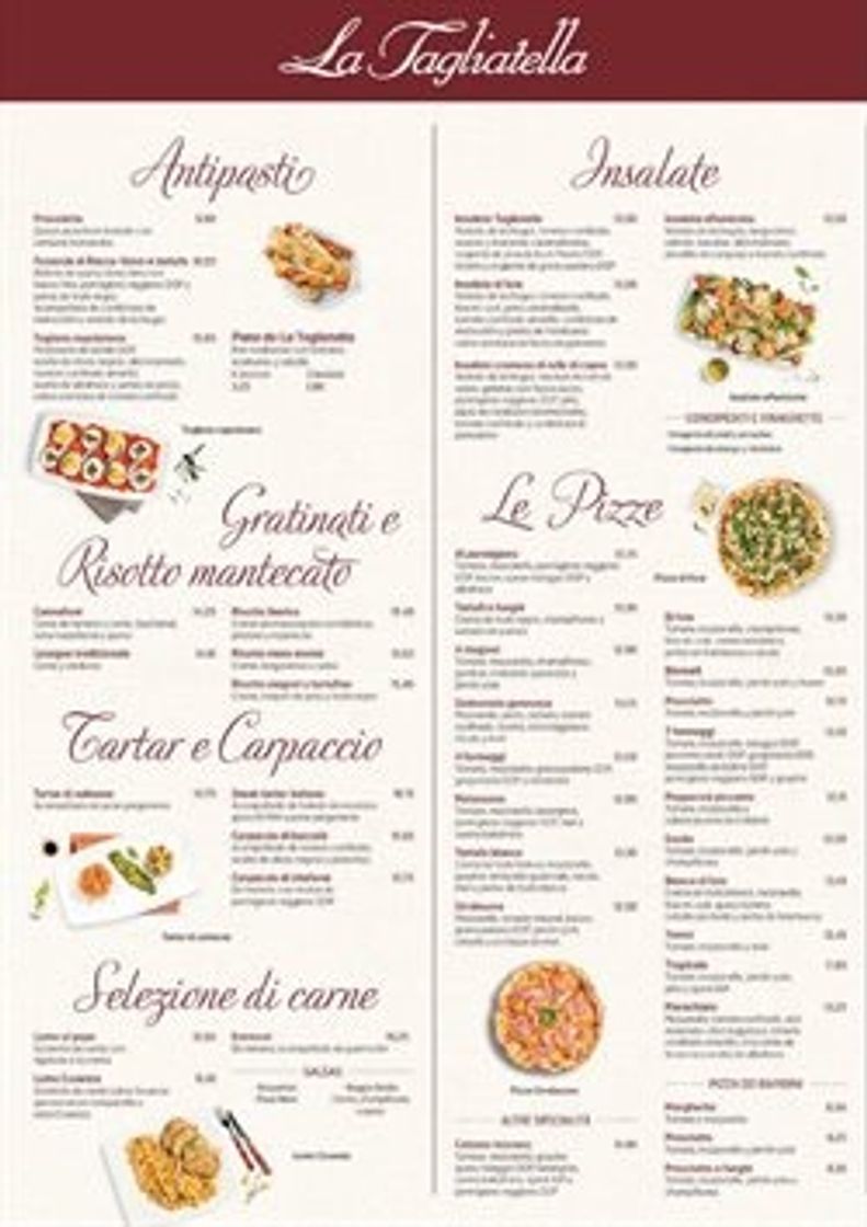 Restaurants Restaurante La Tagliatella