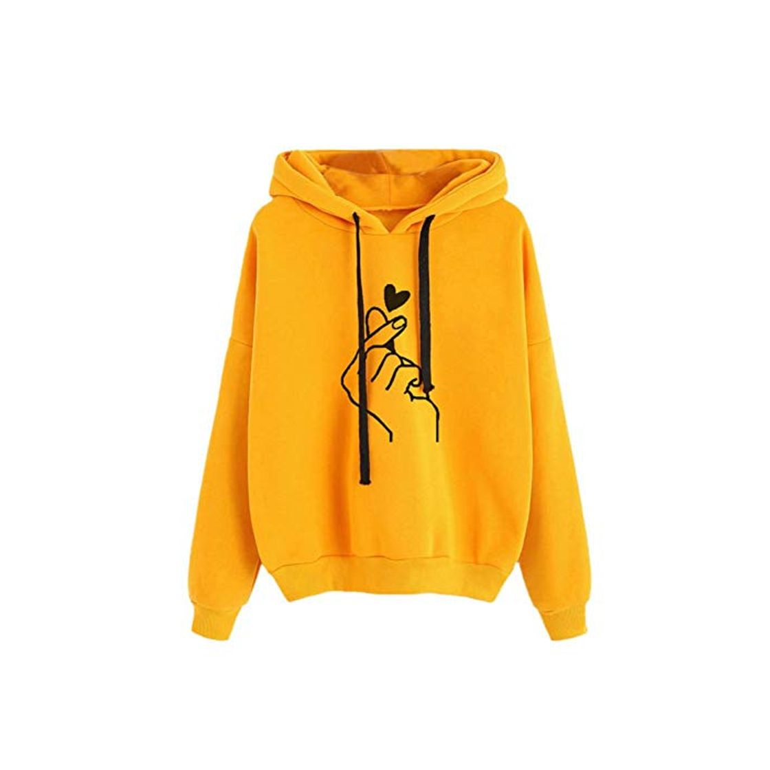 Fashion ZJSWCP Sudadera Notas Musicales para Mujer Sudadera con Capucha de Manga Larga