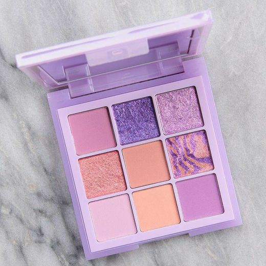 Huda beauty Lilac pastel obsessions palette review & swatche