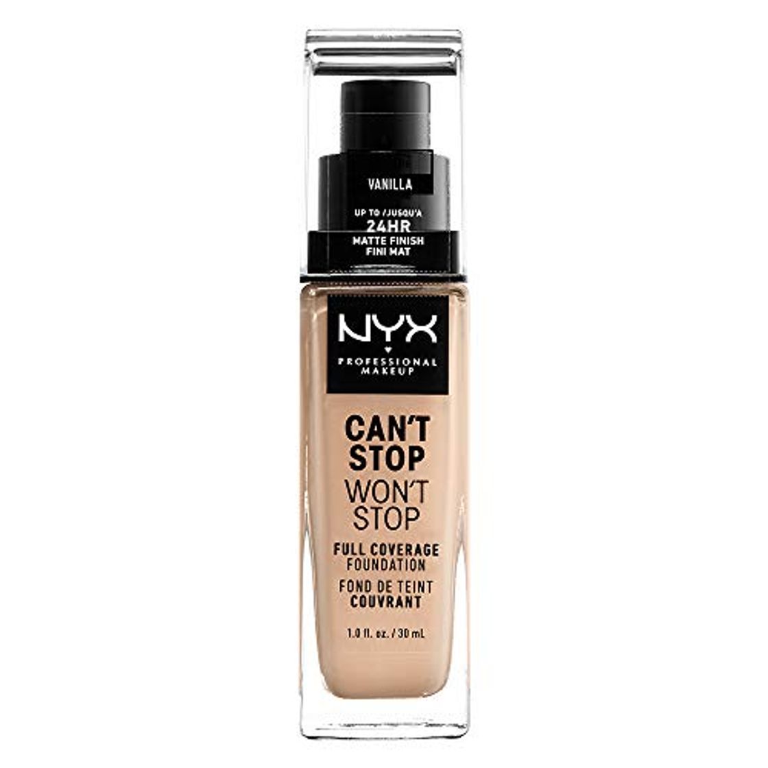 Social NYX Professional Makeup Base de maquillaje Can't Stop Won't Stop Full Coverage