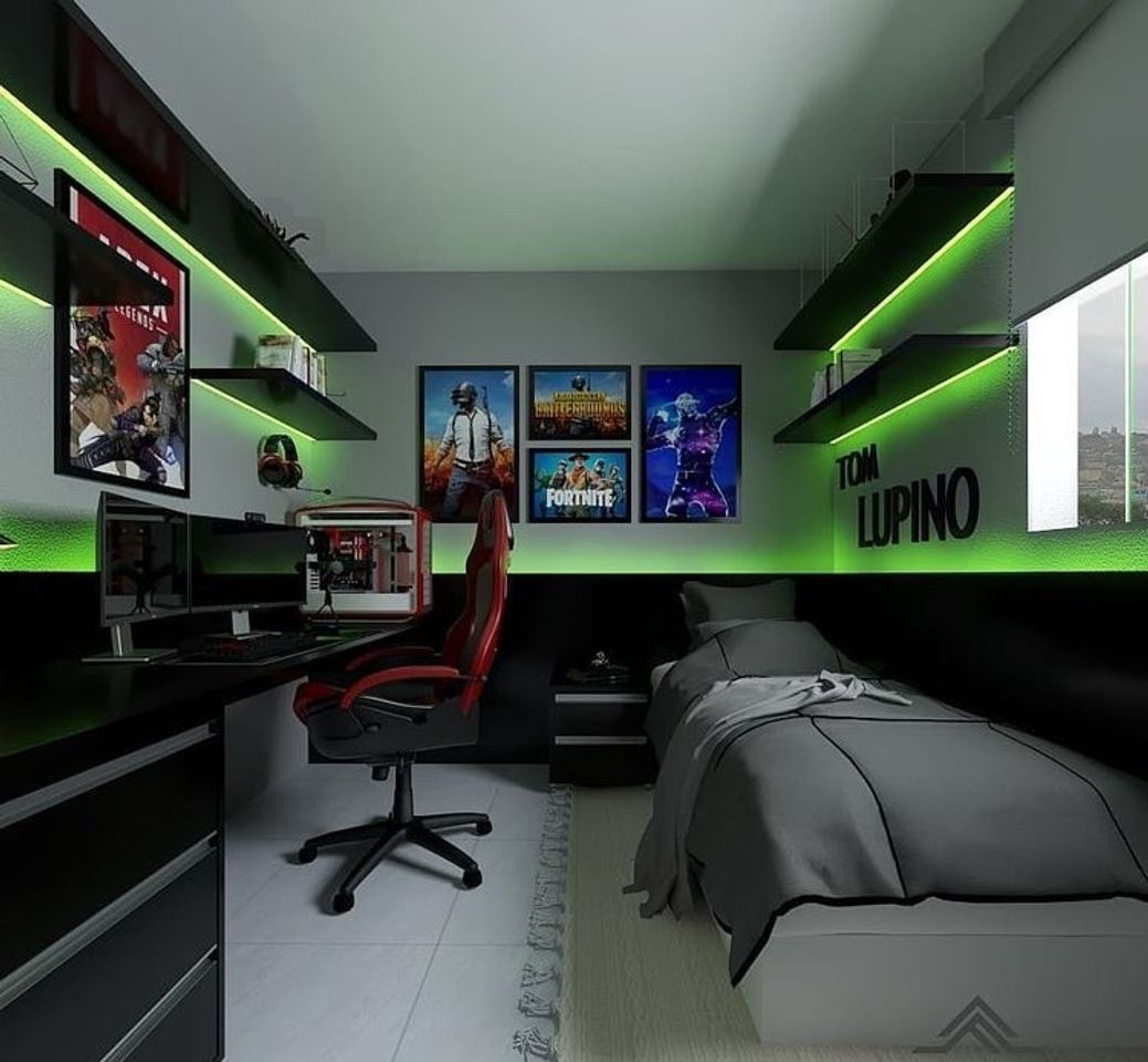 Moda Quarto gamer 2