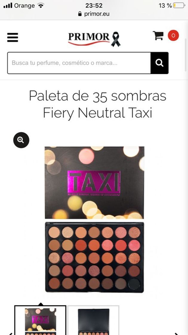 Fashion Paleta de 35 sombras Fiery Neutral Taxi W7 precio