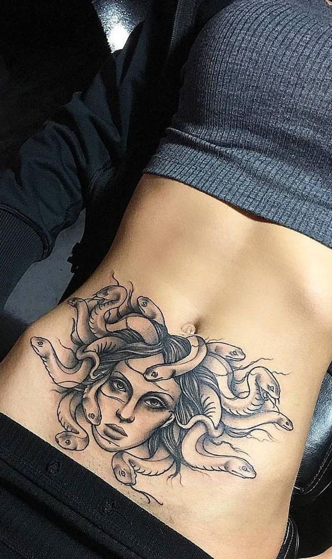 Fashion Tattos na barriga 