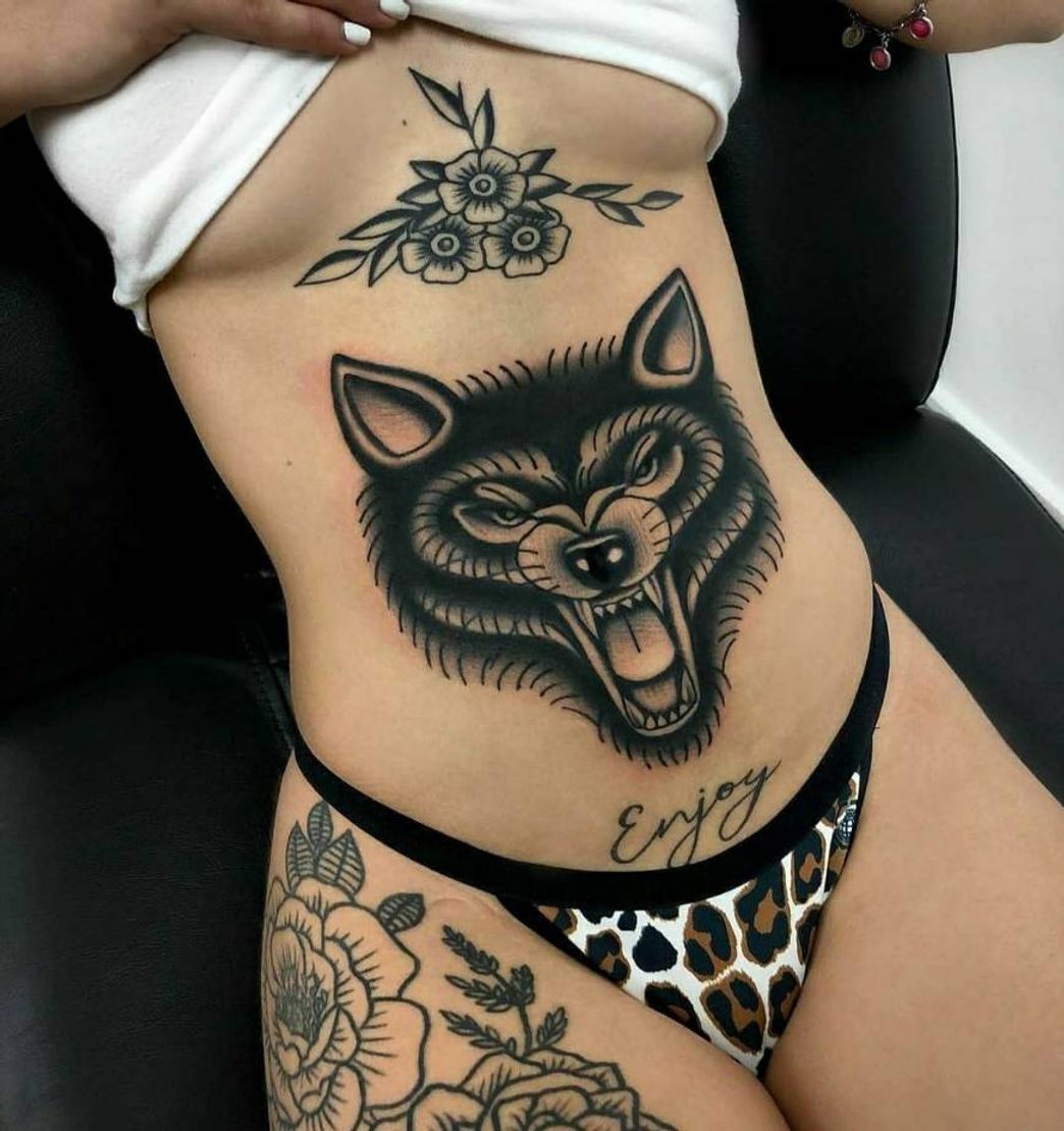 Fashion Tattos na barriga 💀