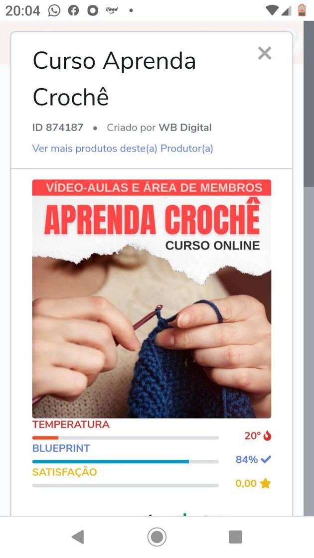 Moda Curso Aprenda Crochê

