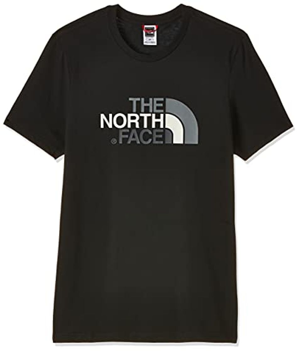 Fitness The North Face S/S Easy H Camiseta de Manga Corta, Hombre, Negro